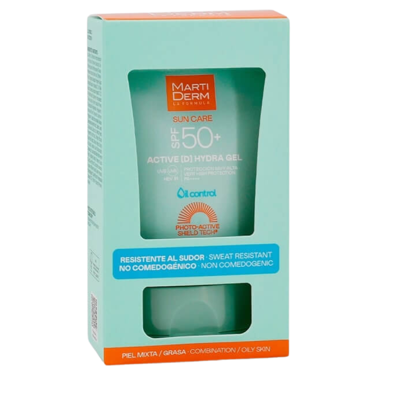 Spf50+ Active D Hydra Gel 50 Ml - Martiderm