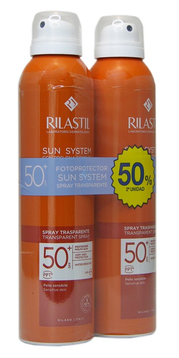 Duplo Spray Solar  Trasparente 50+ Spf - Rilastil