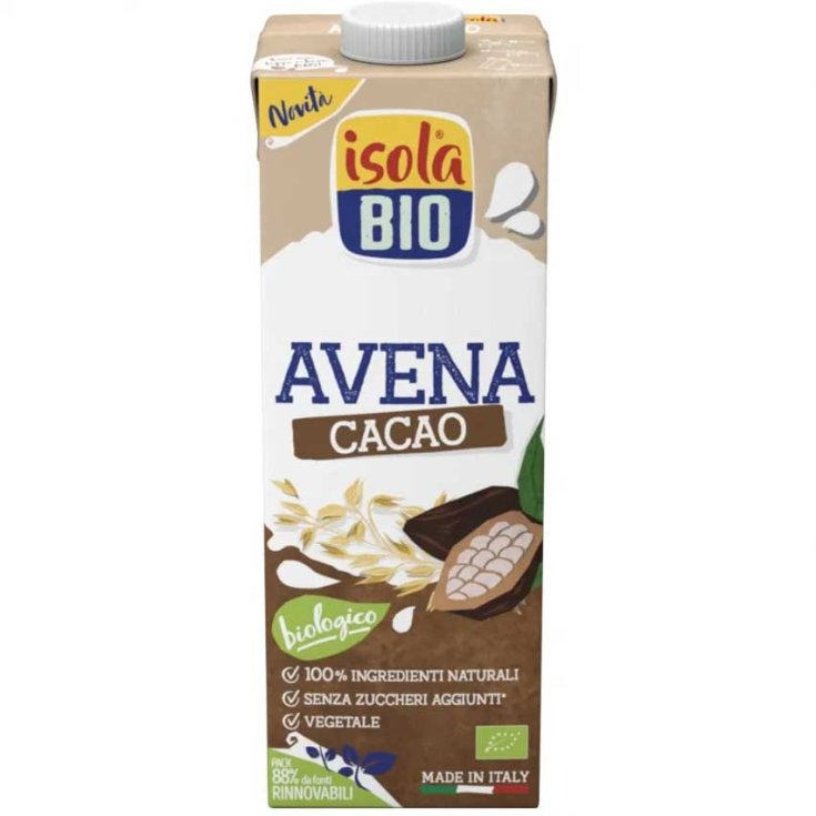Bebida Vegetal Avena Y Cacao 0 % Sin Azúcares 1L - Isola