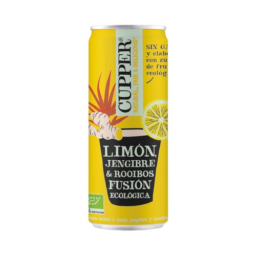 Bebida De Jengibre, Limón Y Rooibos 250 Ml - Cupper