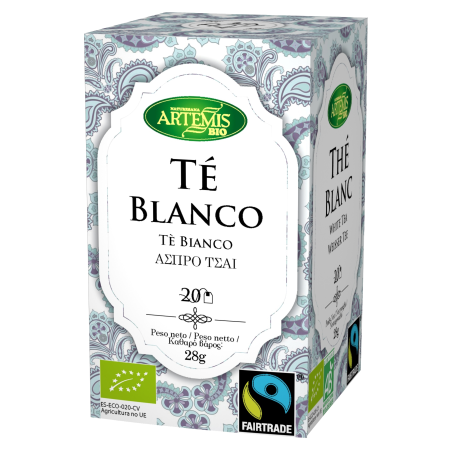 Té Blanco 20 Filtros - Artemis