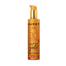 Aceite Bronceador Gold Rostro Y Cuerpo Spf 30 + 150 Ml - Nuxe