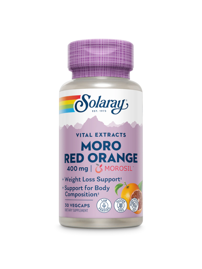 Morosil Moro Red Orange 400 Mg. 30 Cápsulas - Solaray