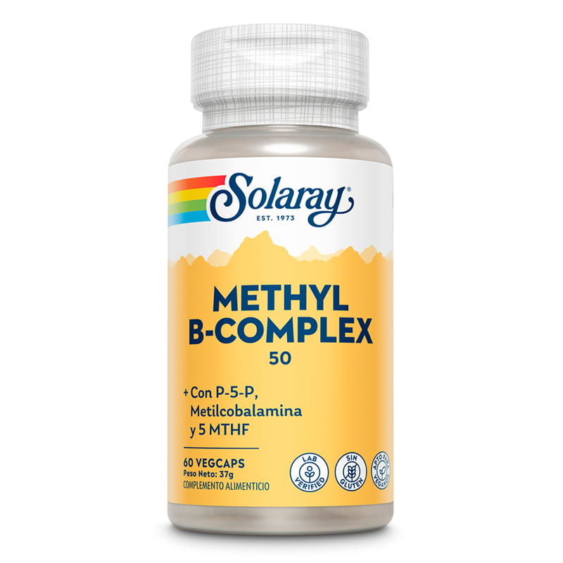 Menthyl B-Complex 50 - 60 Vegcápsulas - Solaray