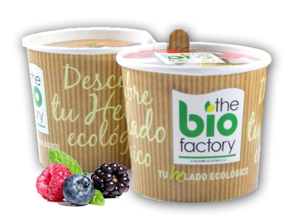 Helado Frutas Del Bosque Vegano 100 Ml - The Bio Factory