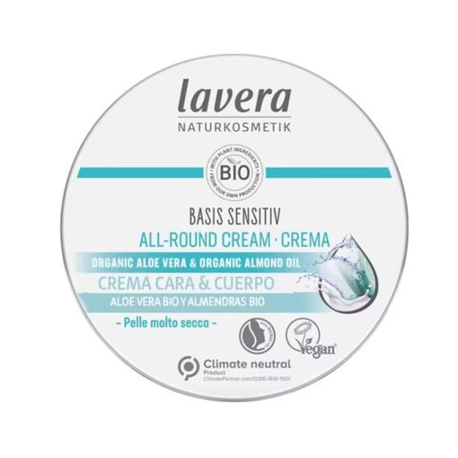 Basis Sensitiv Crema Cara & Cuerpo 150 Ml. - Lavera