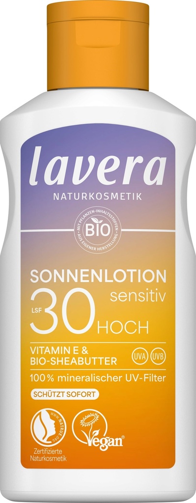 Loción Solar Sensitive Spf 30100 Ml. - Lavera