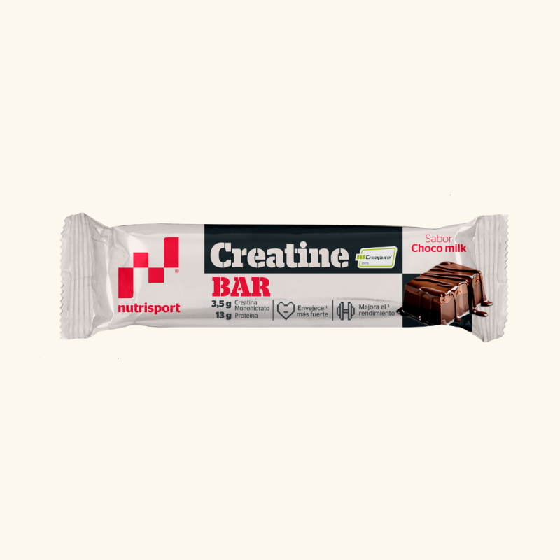 Barrita Creatine Bar Choco Milk 44G - Nutrisport