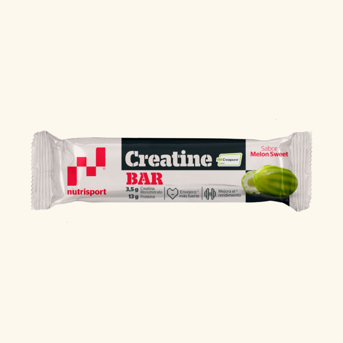 Barritas Creatine Bar Melon Sweet 44G - Nutrisport