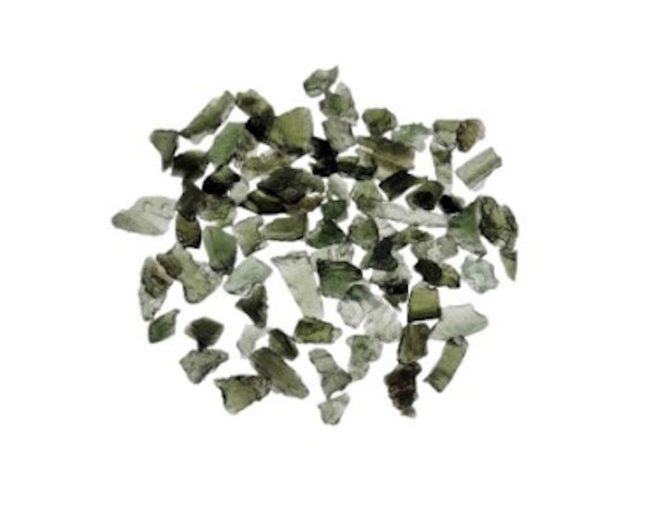 Moldavita Cristalizada  De 0,5 A 1 Gr