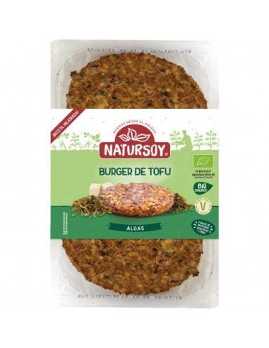 Hamburguesa Tofu Y Algas 160G - Natursoy