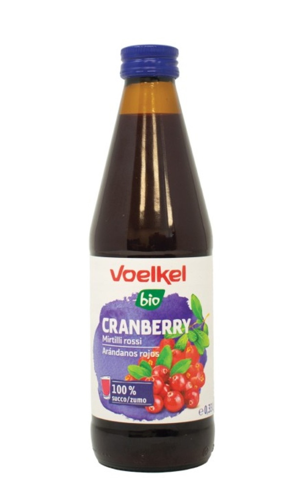 Zumo De Arándanos Rojos Puro Bio 0,33 L - Voelkel