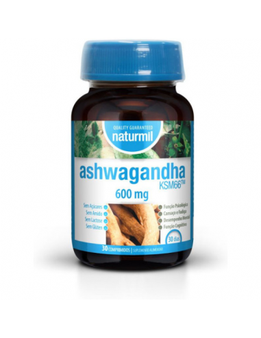 Ashwagandha 30 Caps 600 Mg. -  Naturmil