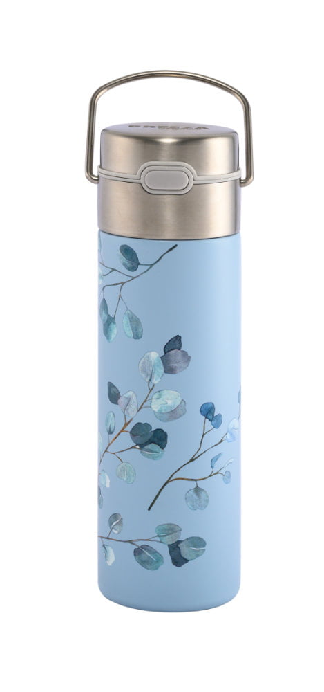 Termo De Té Con Colador Eucalipto 0,50 L - Leeza