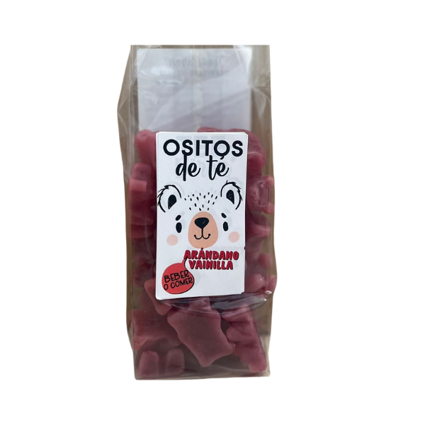 Ositos De Té De Vainilla De Arándano 125 Gr - Tee Baren