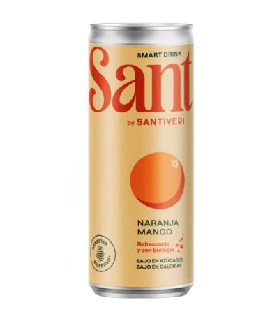 Refresco Naranja Y Mango 330 Ml - Santiveri