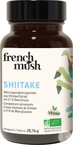 Extractos Shiitake Bio 56 Caps - French Mush