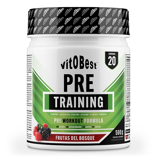 Pre Training 500 Gr. Frutas Del Bosque - VitoBest