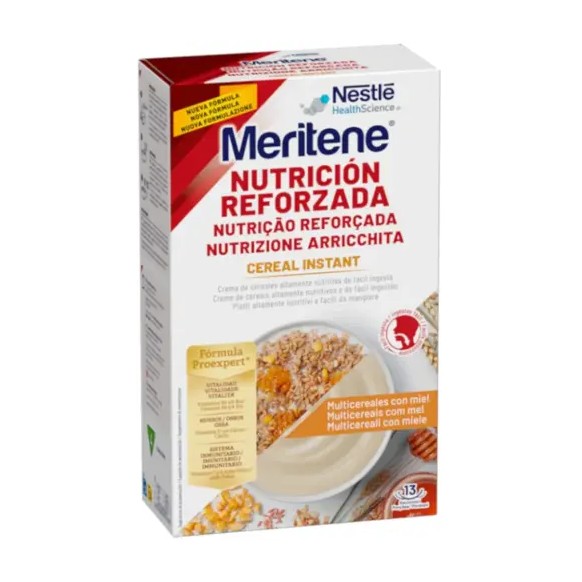 Meritene Cereal Instant 8 Cereales Con Miel 2X260Gr - Nestle Health