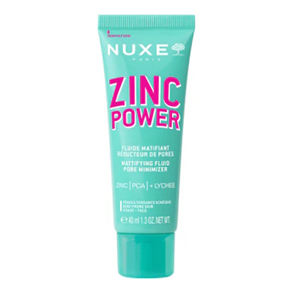 Fluido Matificante Minimizador De Poros 40 Ml Zinc Power - Nuxe