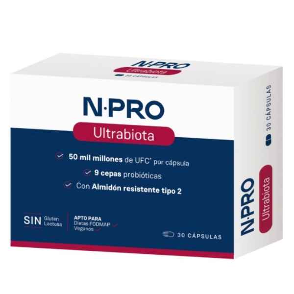Ultrabiota 30 Cápsulas - Npro