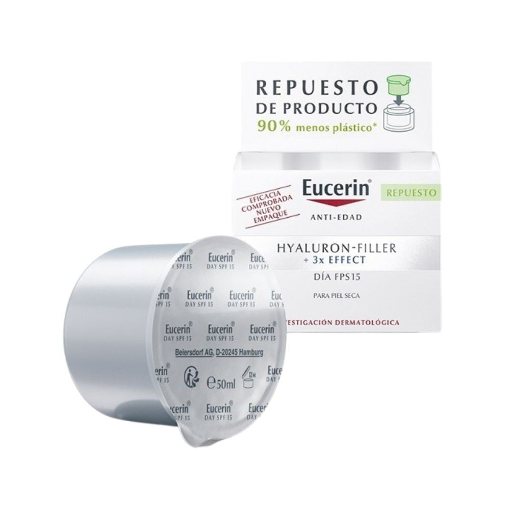 Recarga Hyaluron Filler Crema De Dia Fps 30+ 50 Ml - Eucerin