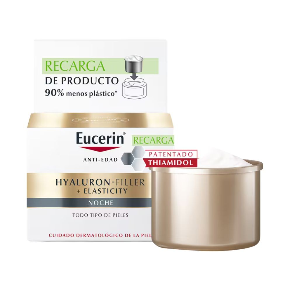 Recarga Hyaluron Filler + Elasticity Noche 50 Ml - Eucerin