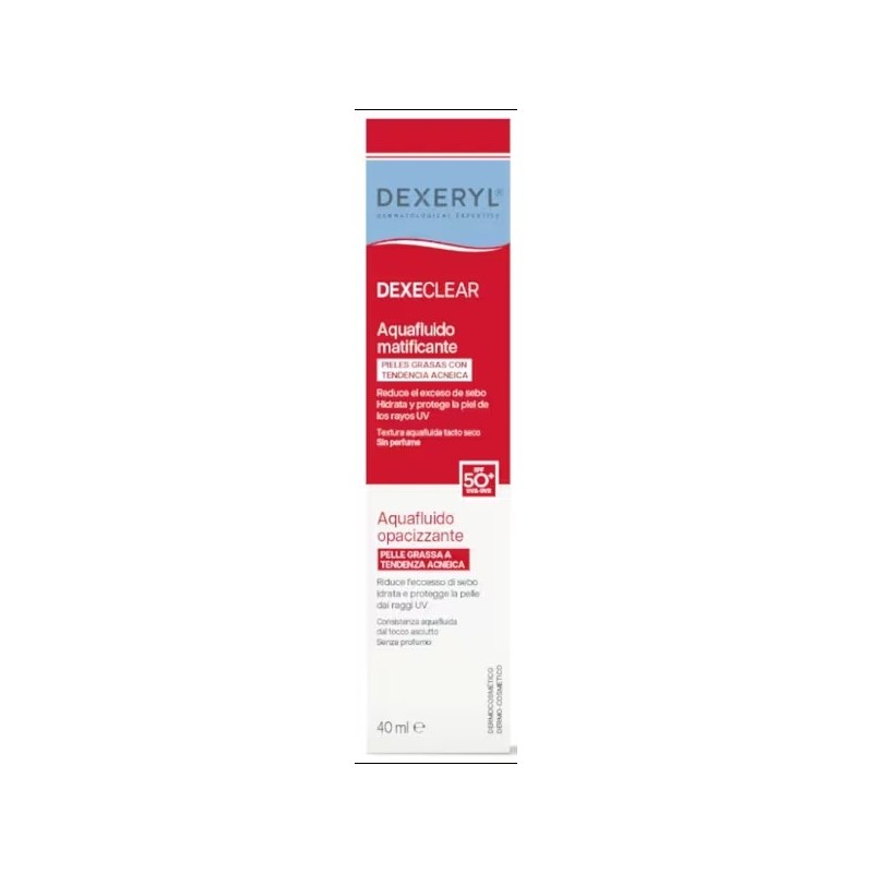 Aqua Fluido Matificante 40 Ml - Dexeryl