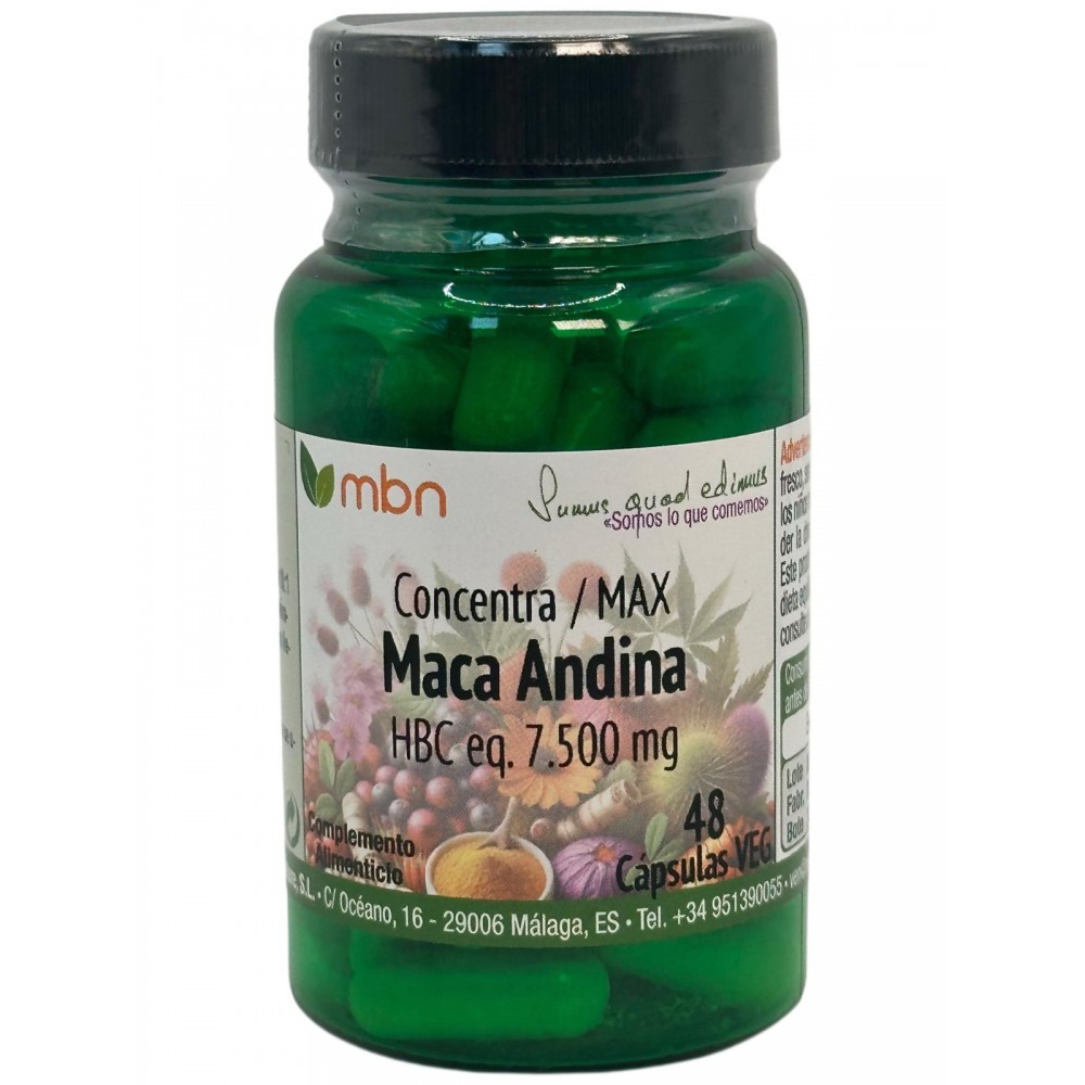 Maca Andina 7500 Mg 48 Caps - Manabios