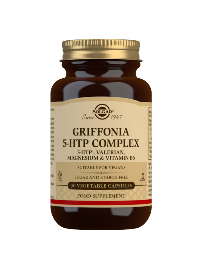 Griffonia 5-Htp Complex 30 Vegecaps - Solgar