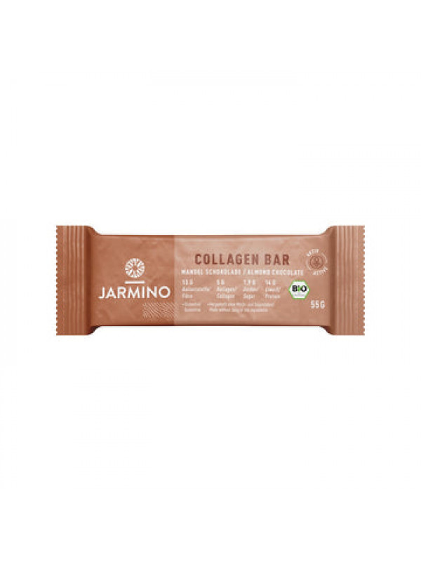 Barrita Colágeno Bio Almendra Y Cacao 55 Gr - Jarmino