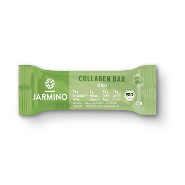 Barrita Colágeno Bio Matcha 55 Gr - Jarmino