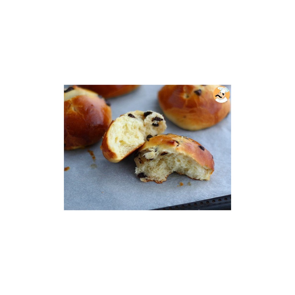 Pan Brioche De Mantequilla Con Chocolate X 3 Ud - La Andalusi