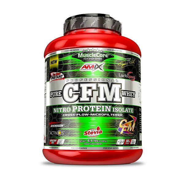 Amix Cfm Nitro Whey Con Actinios 2 Kg. Doble Choco