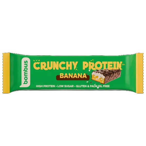 Barrita Crunchy Protein Banana 50 G - Bombus