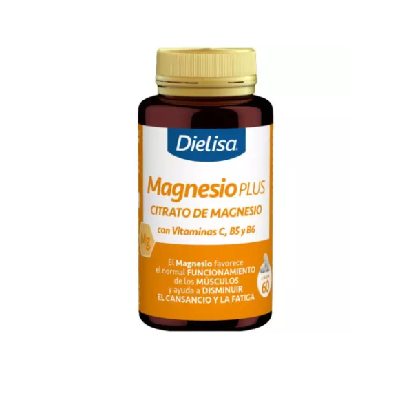 Magnesio Plus Citrato 60 Comprimidos - Dielisa