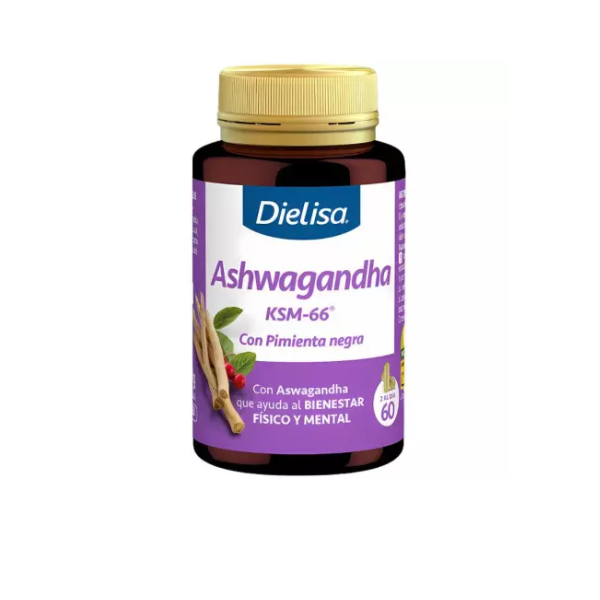 Ashwagandha Ksm-66 Bio 60 Cápsulas - Dielisa