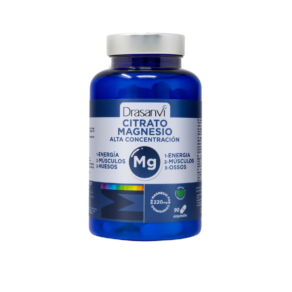 Citrato Magnesio Alta Concentracion 220 Mg 90 Comprimidos - Drasanvi