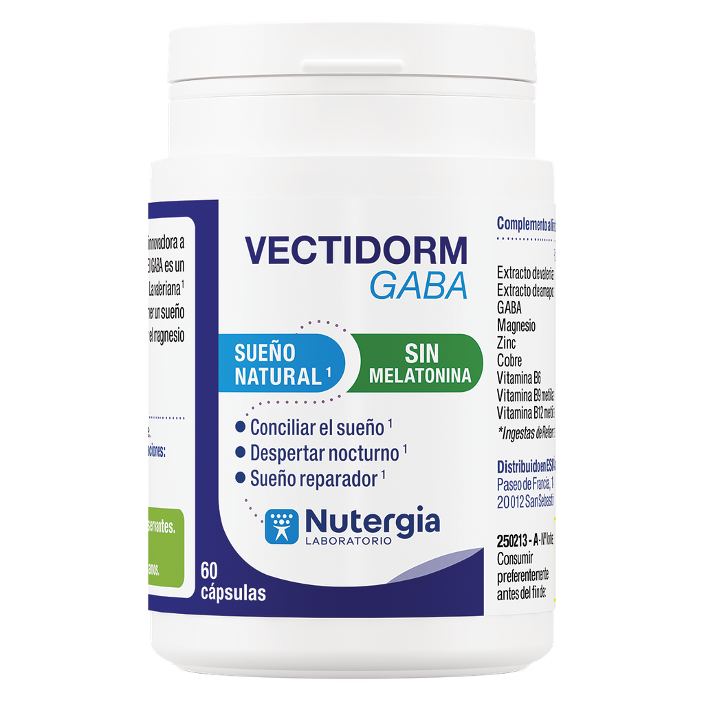 Vectidorm Gaba 60 Caps - Nutergia