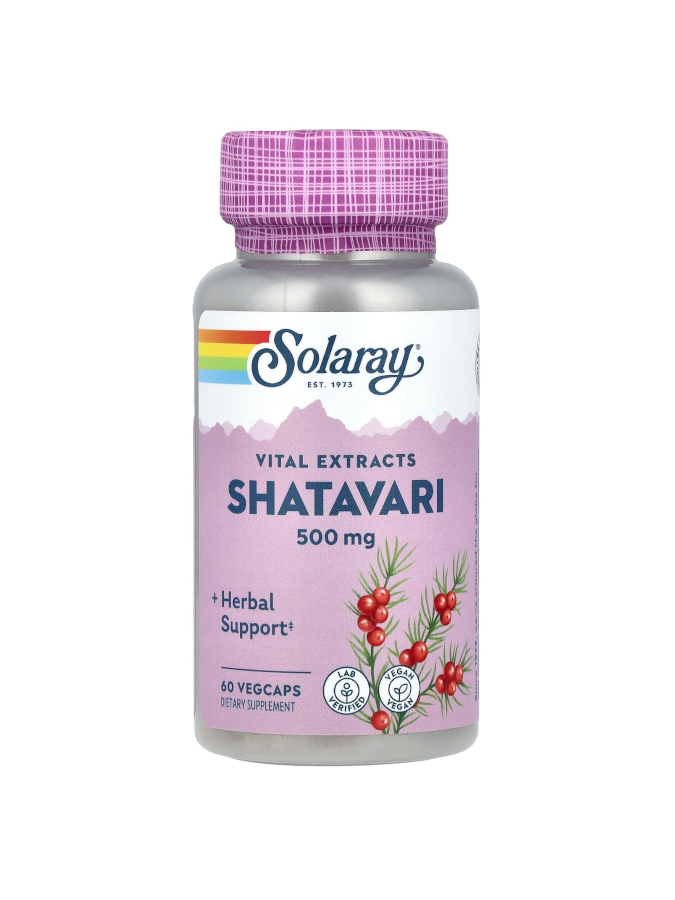 Shatavari 60 Cápsulas. - Solaray