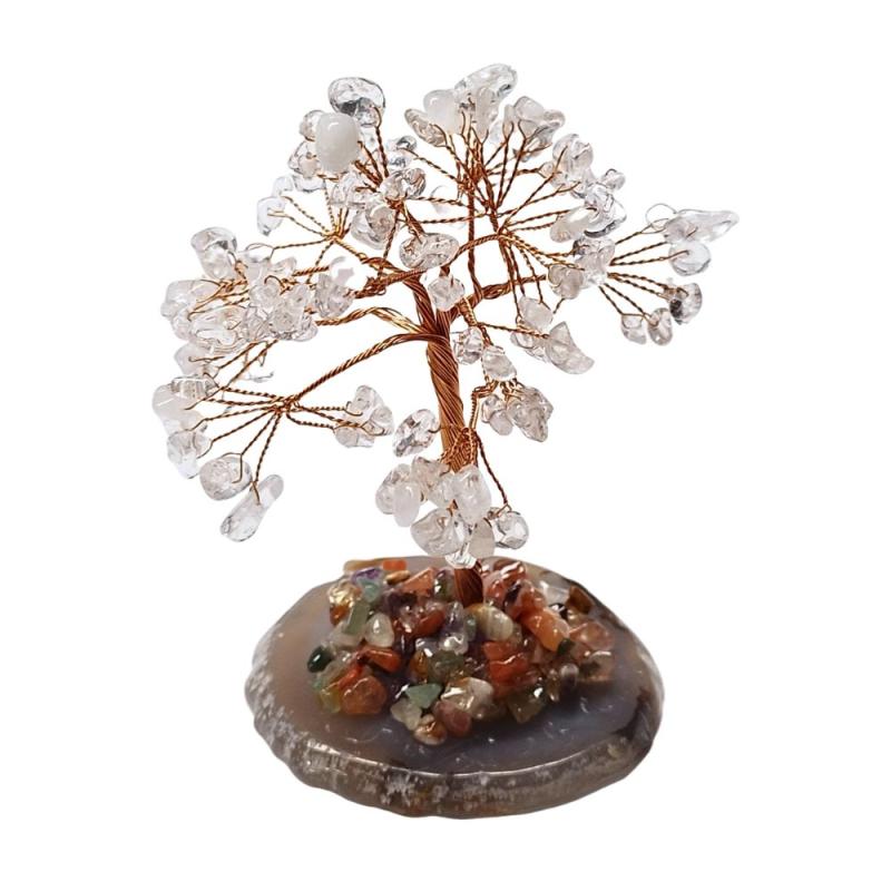 Árbol Cristal De Roca 100 Piedras