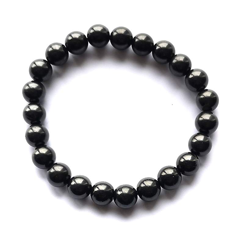 Pulsera Shungita Bola 8Mm
