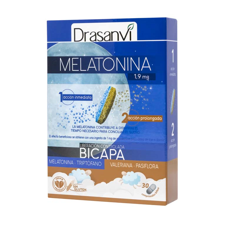 Melatonina Bicapa 30 Comprimidos - Drasanvi