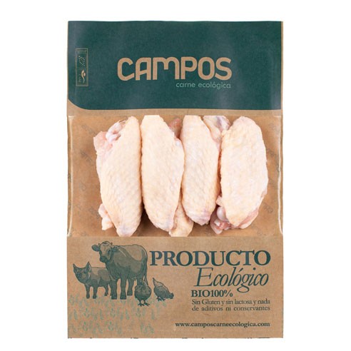 Alas De Pollo Ecológico Kg. - Campos