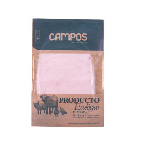 Pechuga De Pavo Cocida Loncheada Ecológico Kg.  - Campos
