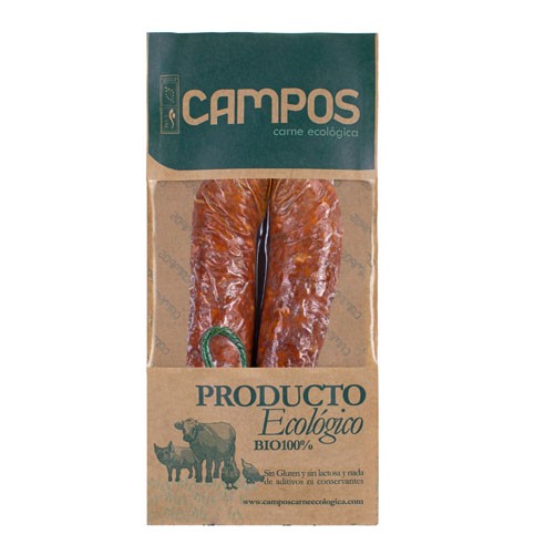 Chorizo Sarta Picante Ecológico Ud. - Campos
