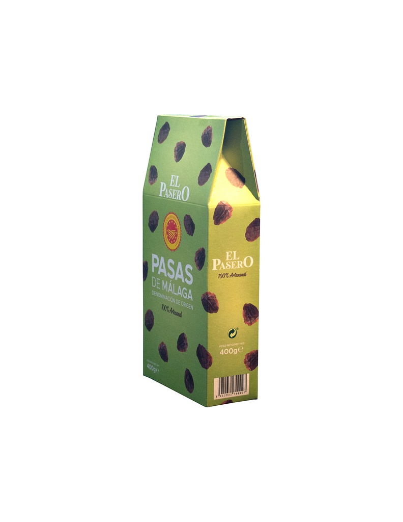 Estuche Pasas Extra Malagueñas 400 G - El Pasero