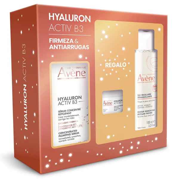 Pack Hyaluron Activ B3 Serum 30Ml+Hyaluron Activ B3 Crema 7Ml+ Agua Micelar 100Ml  (2025) - Avene