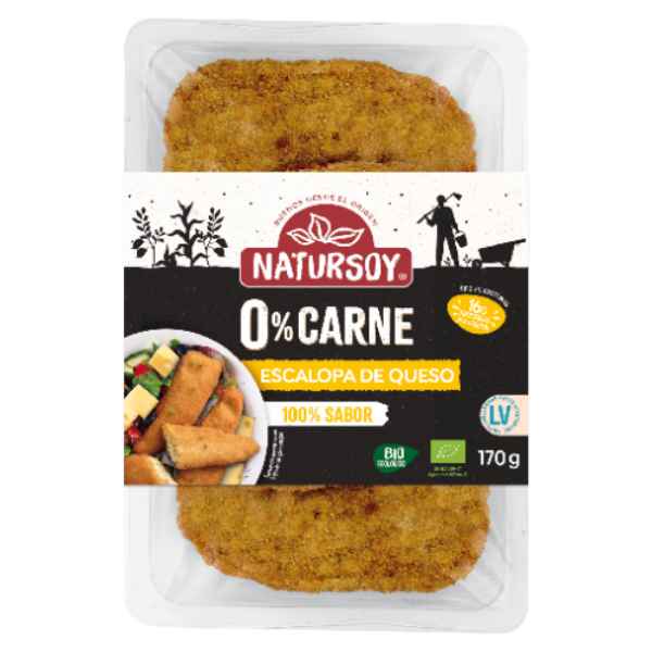 Escalopa Tofu Y Queso 170 G - Natursoy
