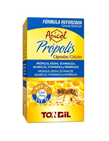 Apicol Propolis 40 Cápsulas - Tongil